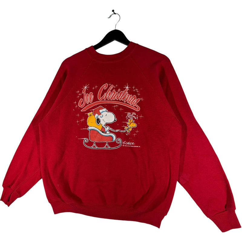 Vintage "Joe Christmas" Snoopy Crewneck