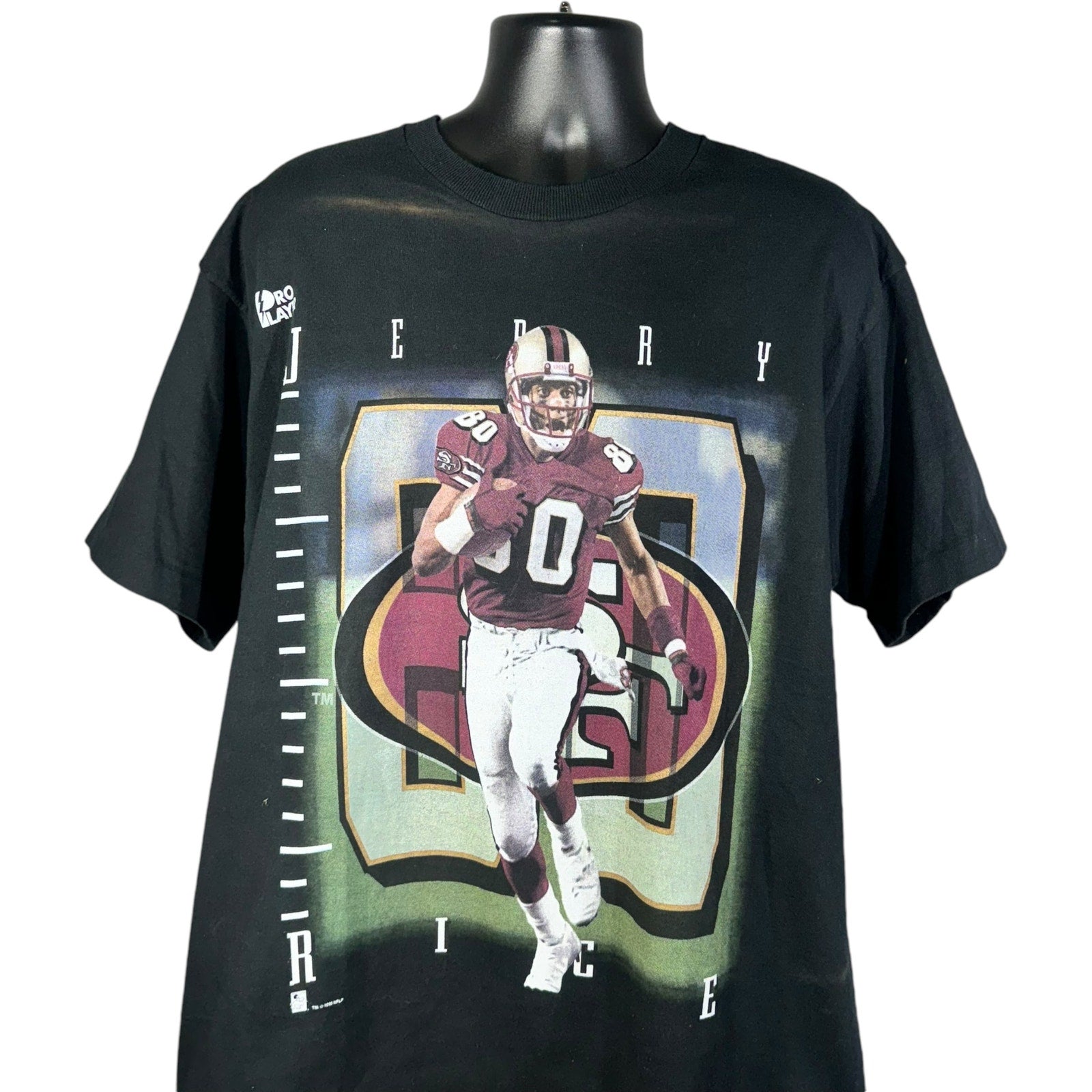 Vintage Pro Player San Francisco 49ers Jerry Rice #80 NFL Tee