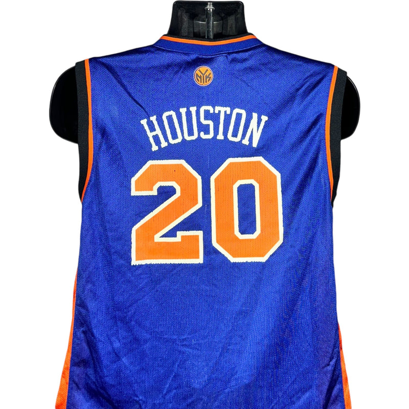 Vintage Reebok New York Knicks #20 Allan Houston Jersey