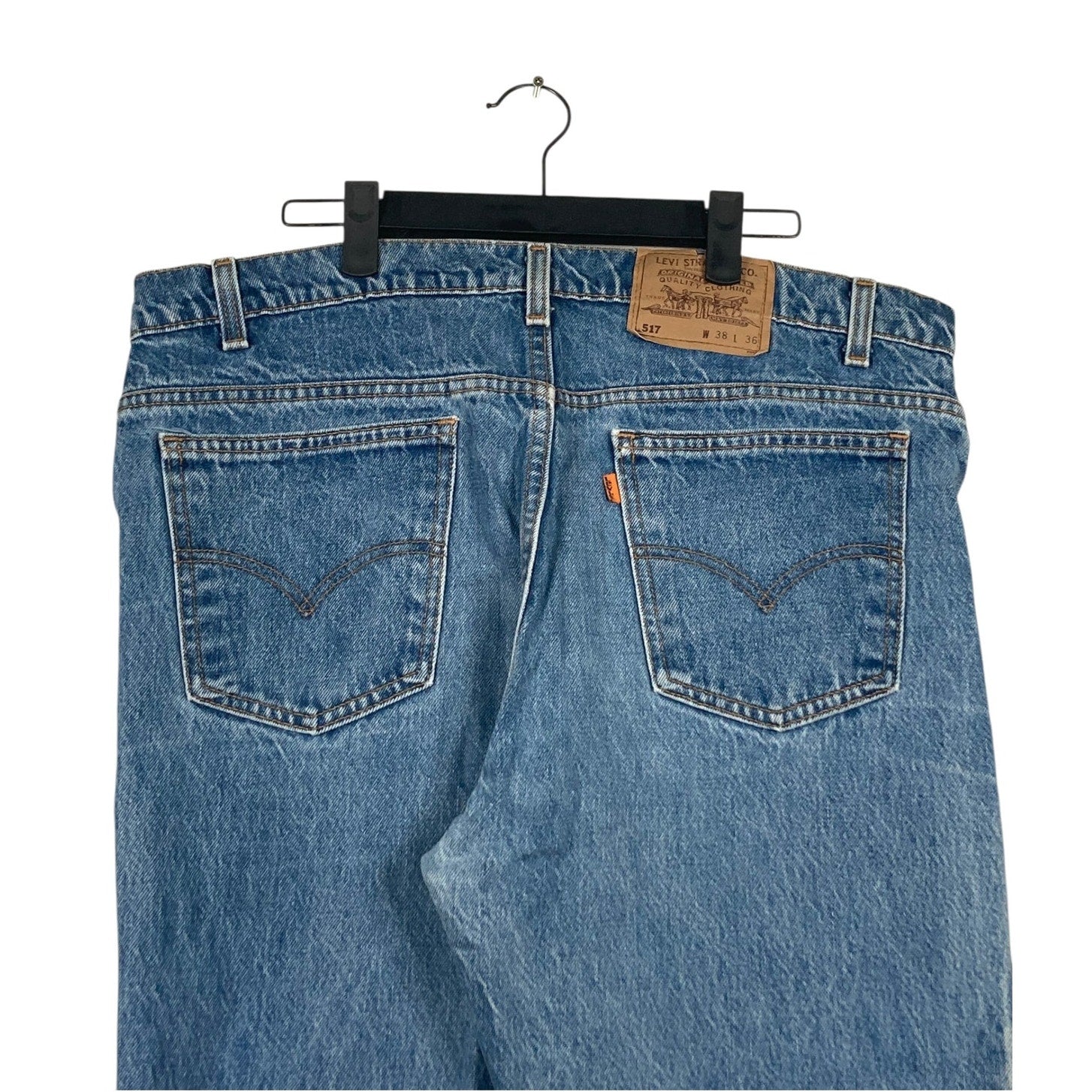 Vintage Levis Cut Off Denim Shorts 38