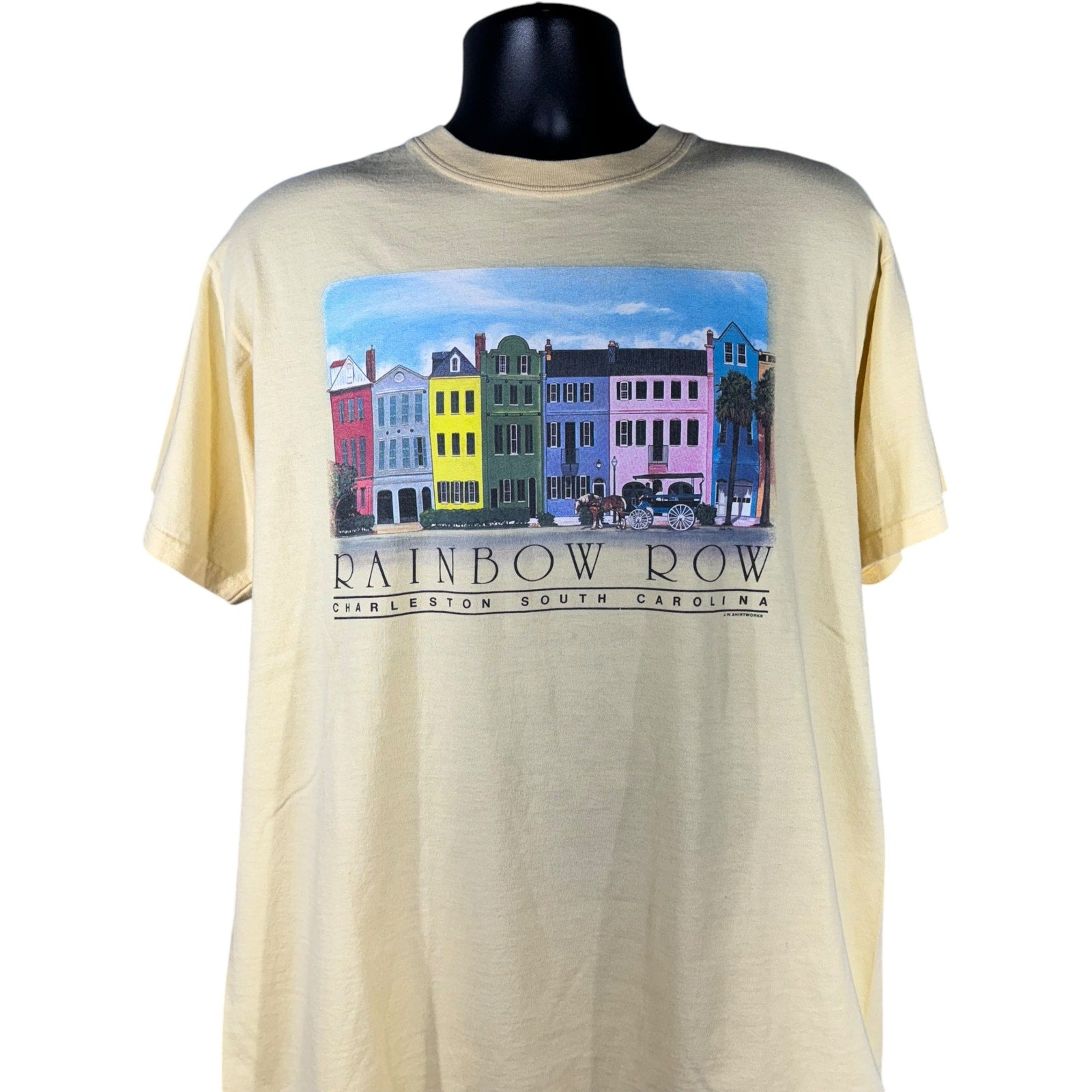 Vintage Rainbow Road Charleston, NC Souvenir Tee