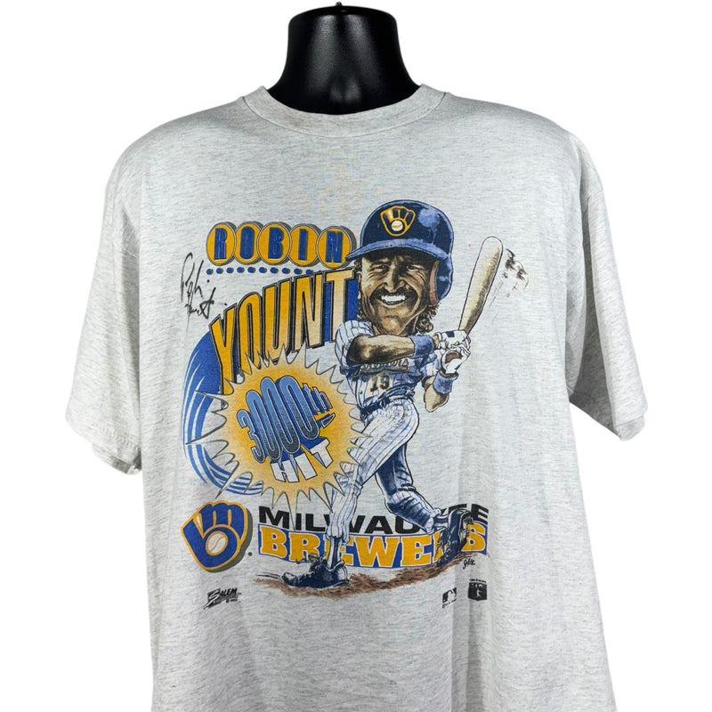 Vintage Salem Sportswear Robin Yount Milwaukee Brewers MLB Player Tee