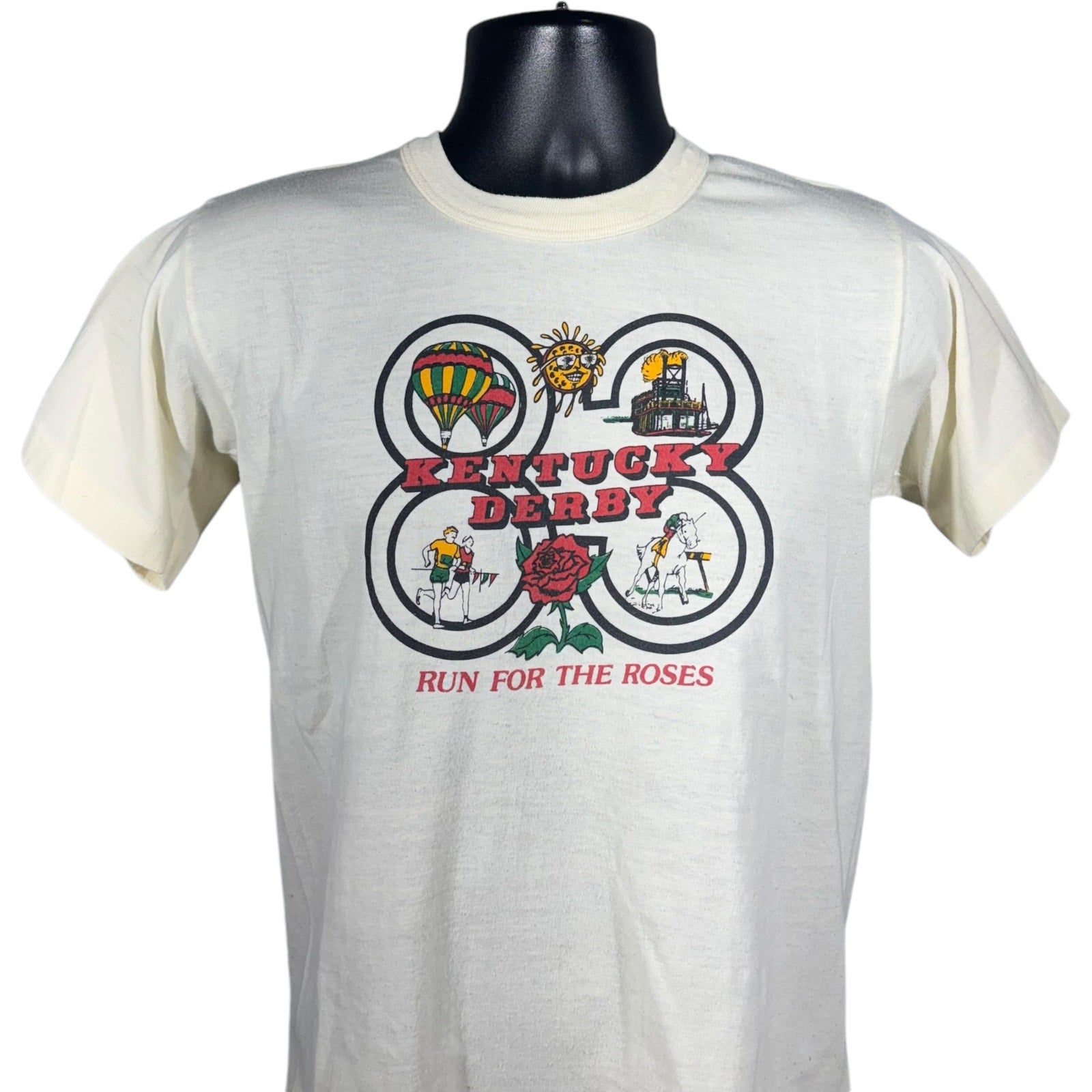 Vintage Kentucky Derby Run for the Roses Tee