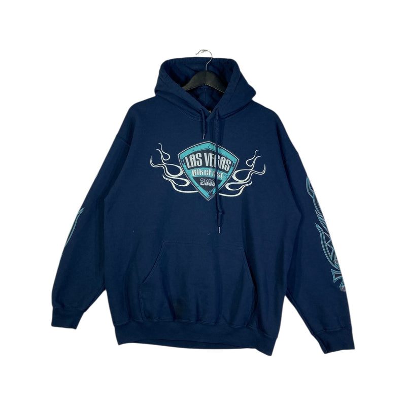 Vintage Las Vegas Bike Fest 2006 Pullover Hoodie
