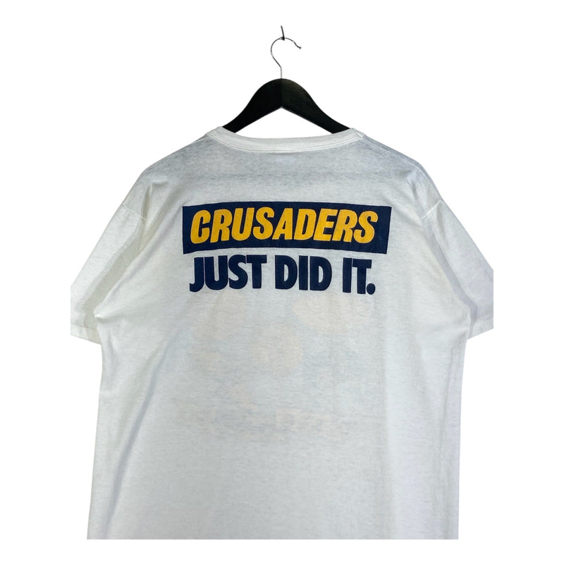 Vintage Heelan Crusaders S.I.C. Champs T-Shirt 1991