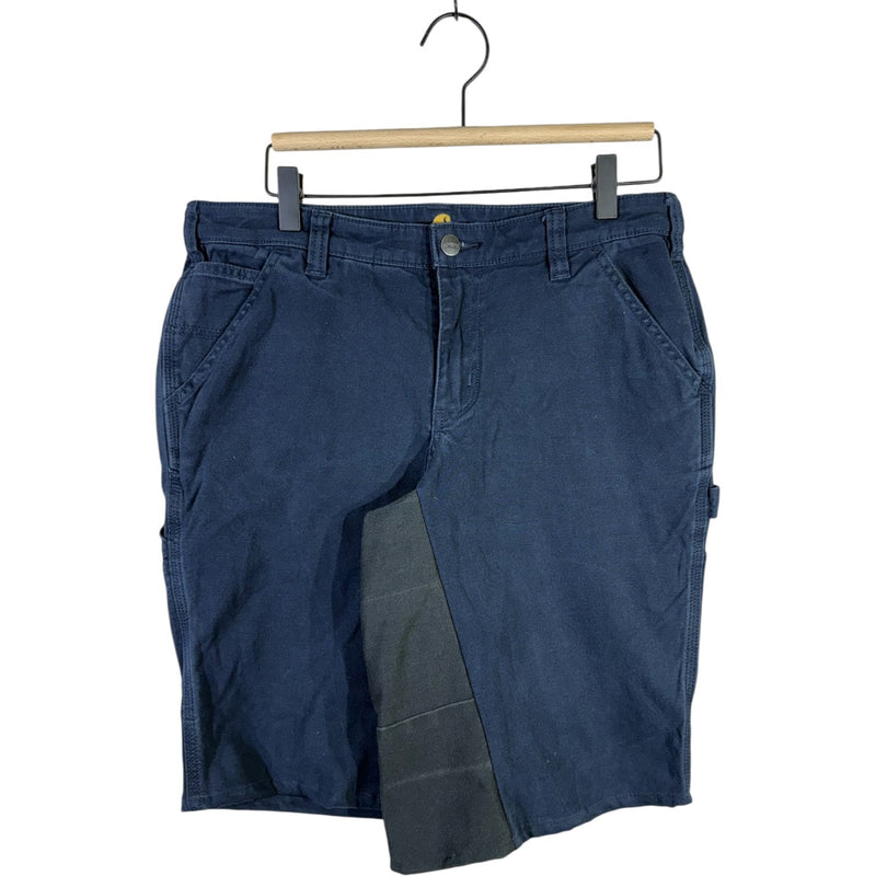 Vintage Carhartt Cut & Sew Carpenter Cargo Shorts 34