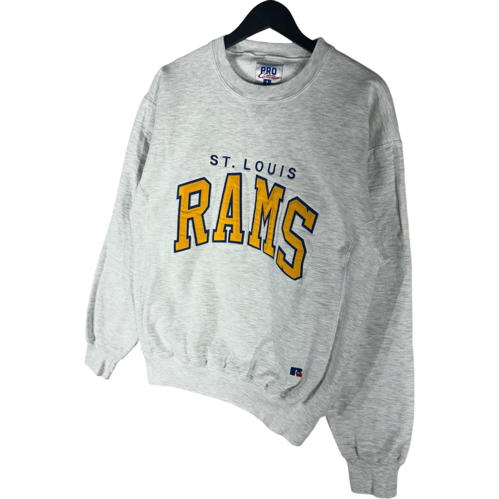 Vintage NFL St. Louis Rams Embroidered Crewneck