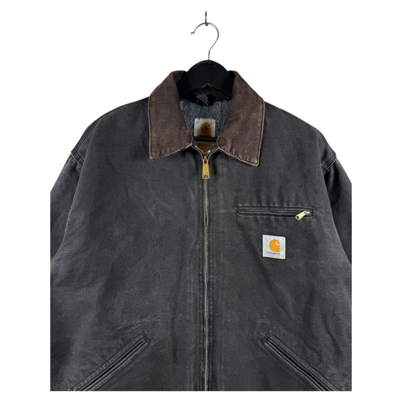 Vintage Carhartt Detroit Blanket Lined Workwear Jacket