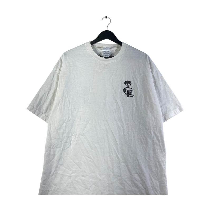 Vintage Gridlock Skateboards Walba Skull T-Shirt