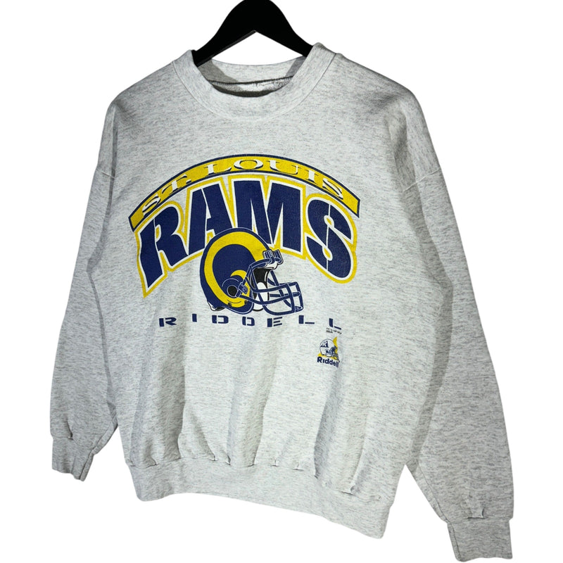 Vintage Riddell St. Louis Rams Crewneck