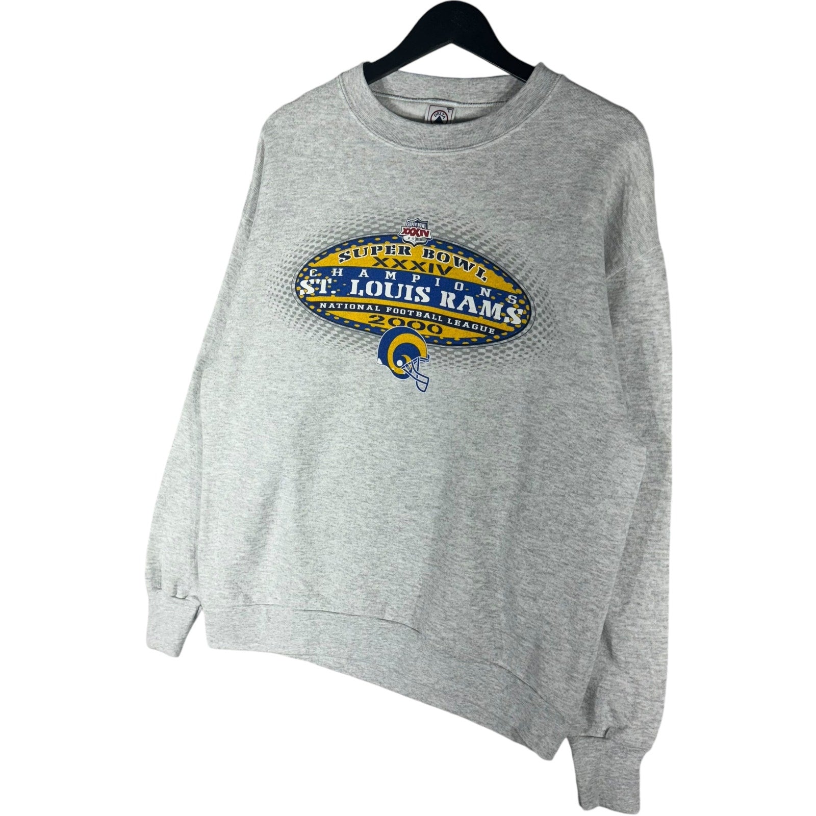 Vintage NFL St. Louis Rams Super Bowl XXXIV Champs Crewneck