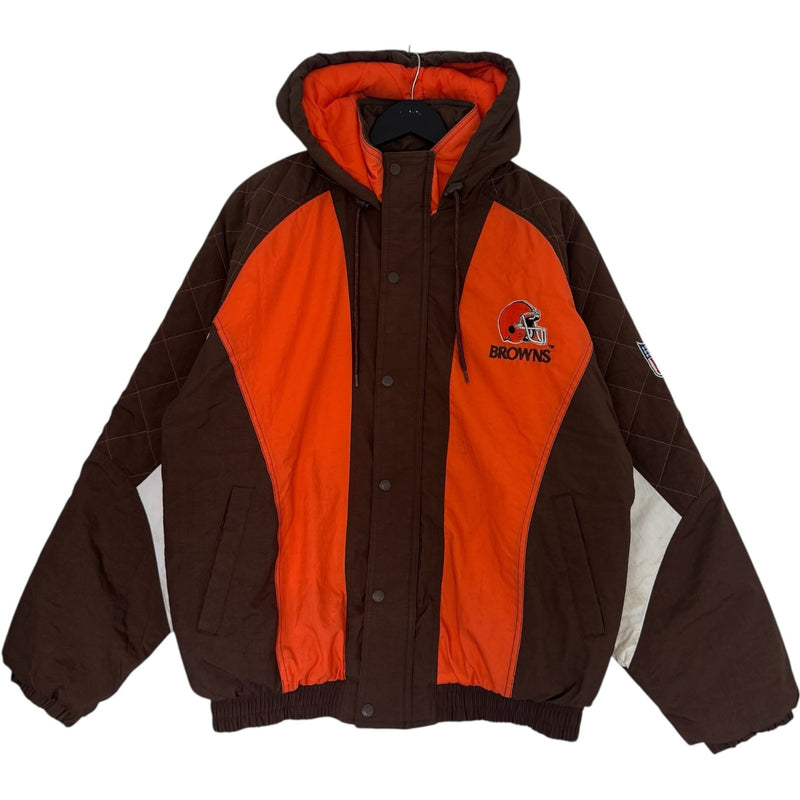 Vintage Starter Cleveland Browns Puffer Jacket