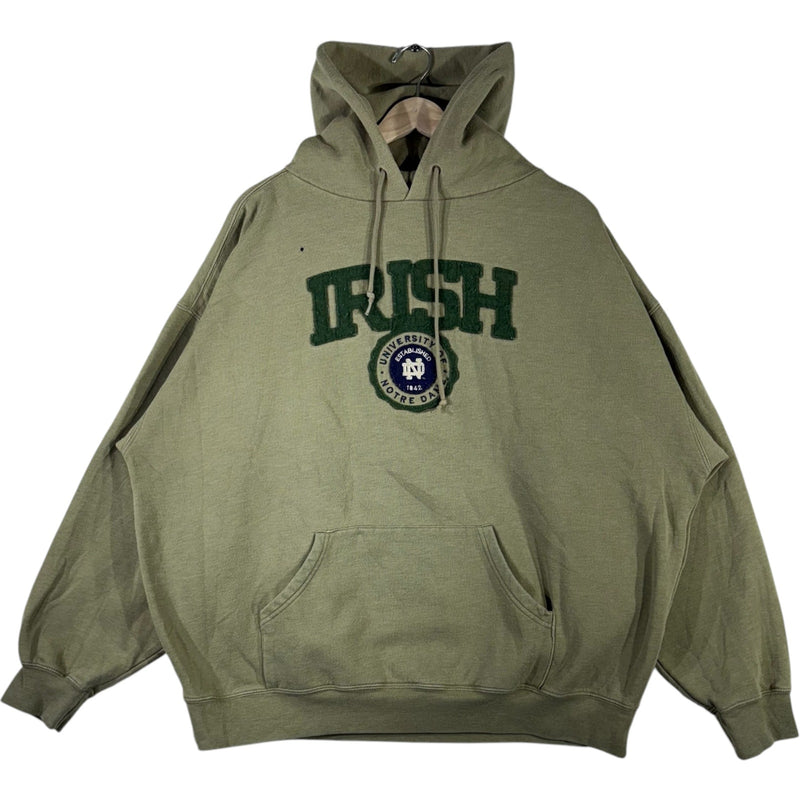 Vintage JanSport University Of Notre Dame Irish Hoodie