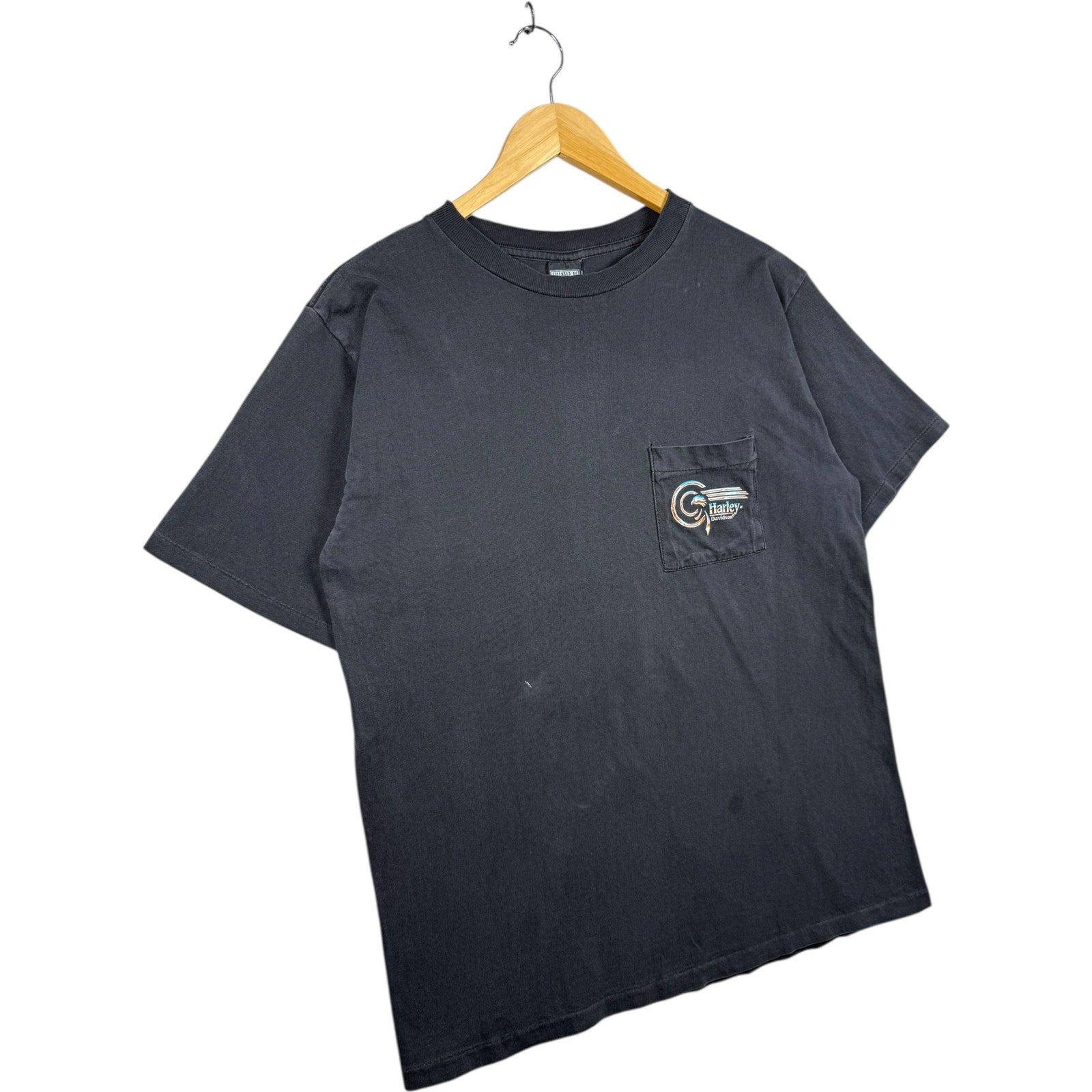 Vintage Harley Davidson Ride The Best Pocket T-Shirt