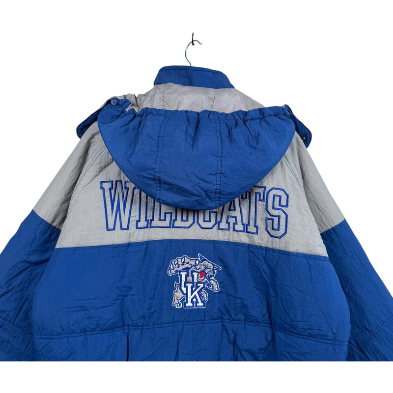 Vintage University Of Kentucky Wildcats Puffer Jacket