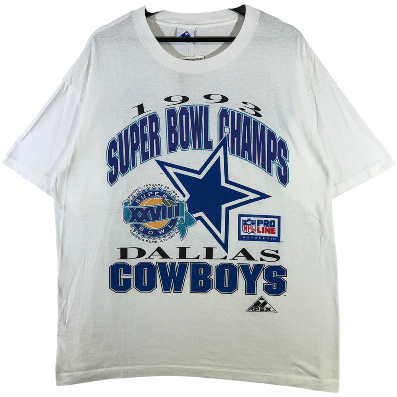 Vintage Dallas Cowboys Super Bowl Champs NFL Tee 1993