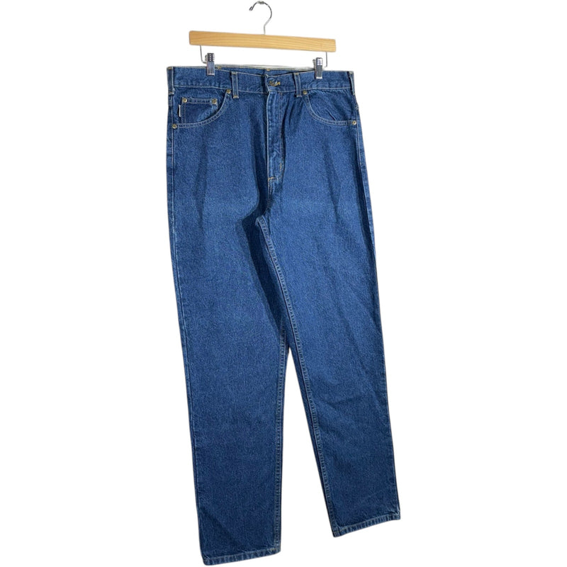 Vintage Carhartt Straight Leg Denim Jeans 36x32
