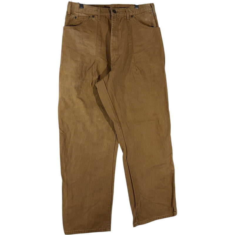 Vintage Dickies Workwear Cargo Carpenter Pants 34x30