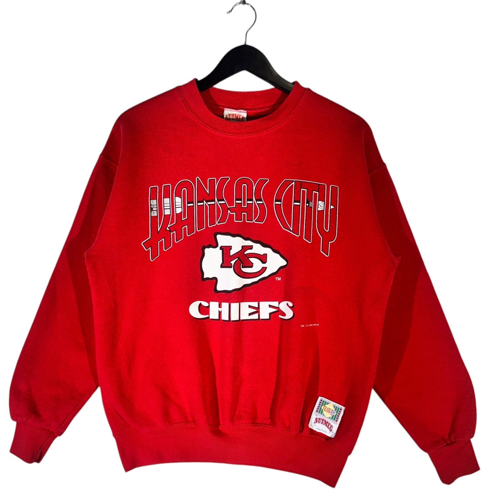 Vintage Nutmeg Kansas City Chiefs NFL Crewneck