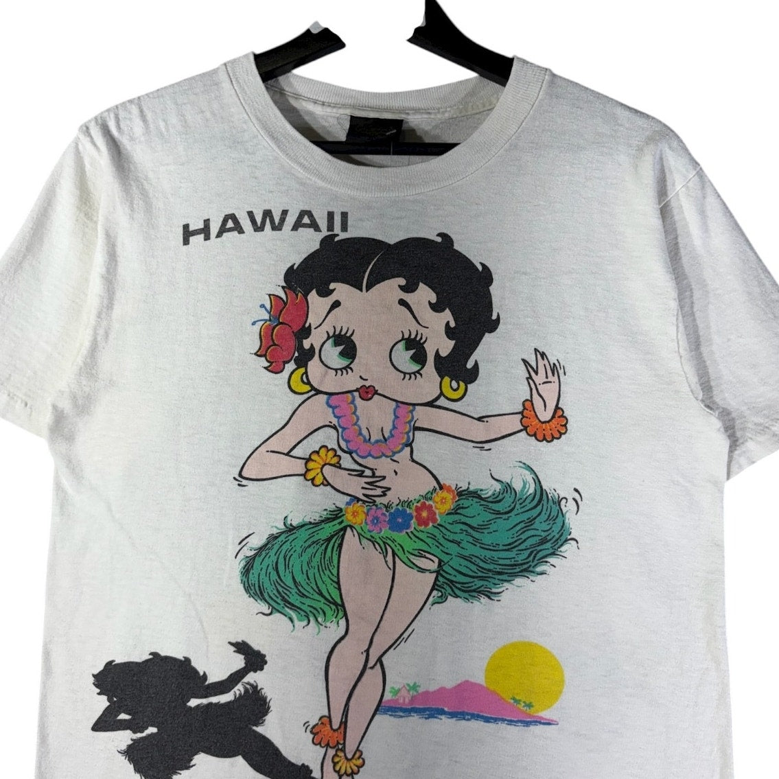Vintage Betty Boop Hawaii Dancer Graphic T-Shirt