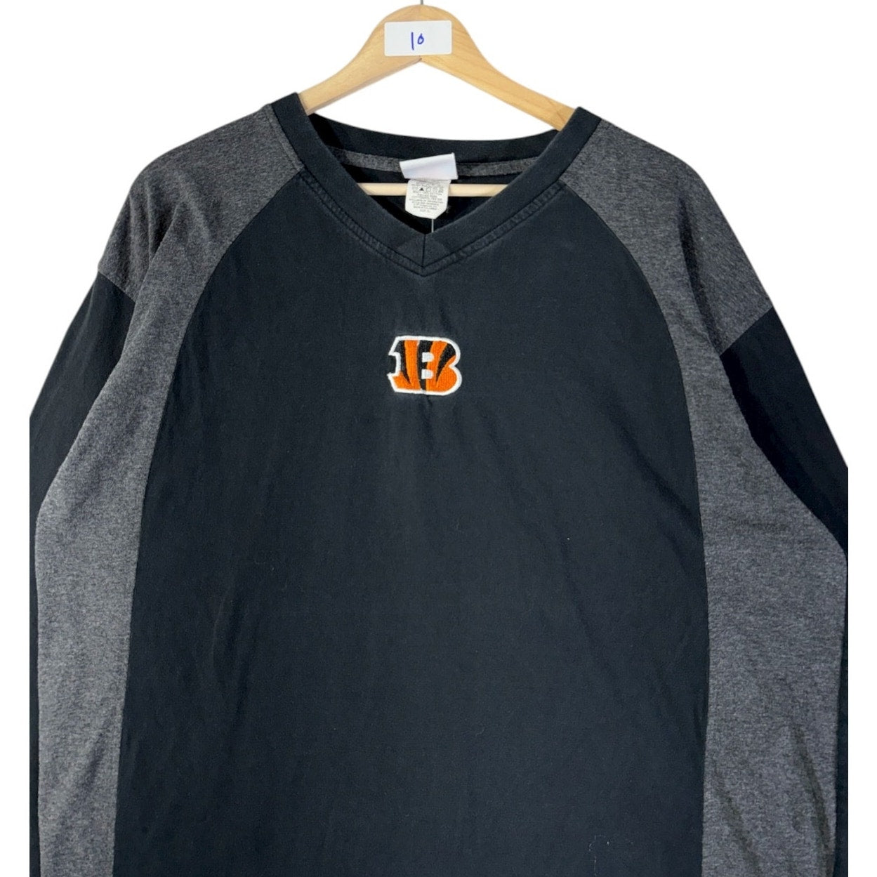 Vintage Bengals Logo NFL Long Sleeve T-Shirt