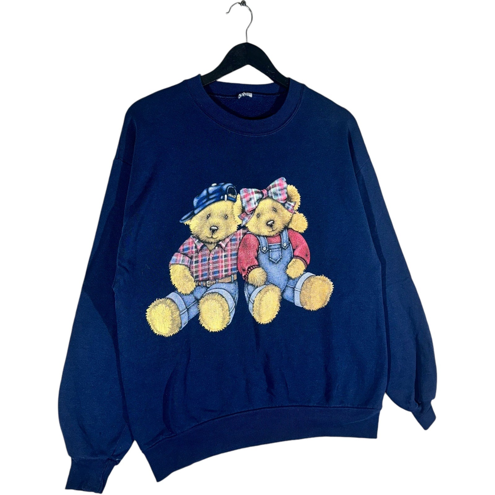 Vintage Stylish Teddy Bears Crewneck