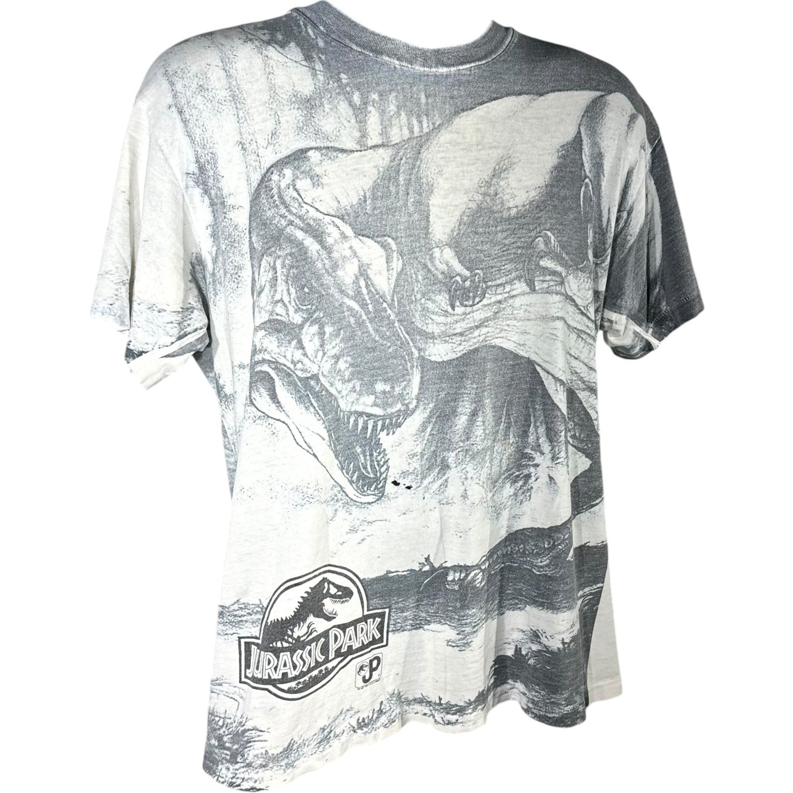 Vintage Jurassic Park AOP Dinosaur Tee