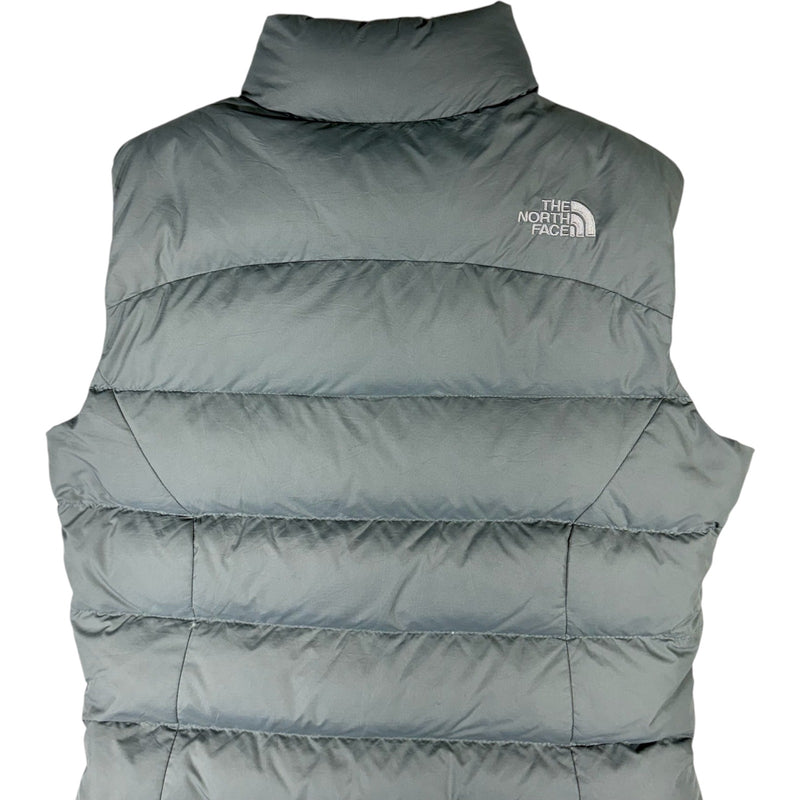 Women's Vintage The North Face Full Zip Puffer Vest