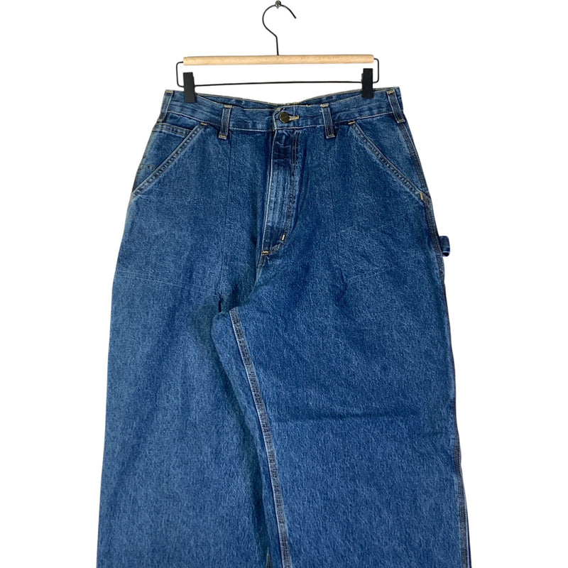 Vintage Carhartt Carpenter Denim Pants 30x30