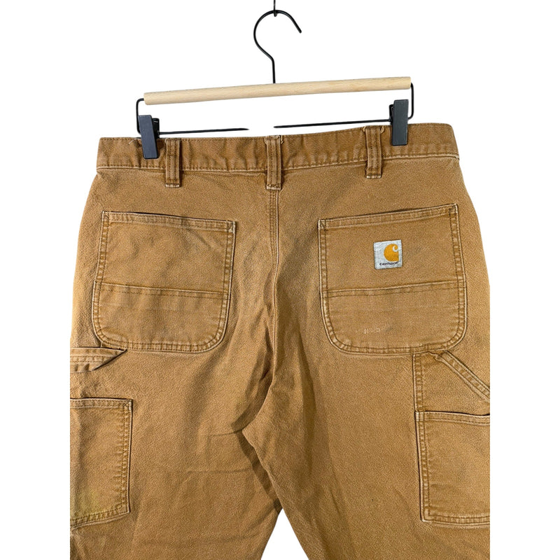 Vintage Carhartt Relaxed Fit Carpenter Work Shorts 36