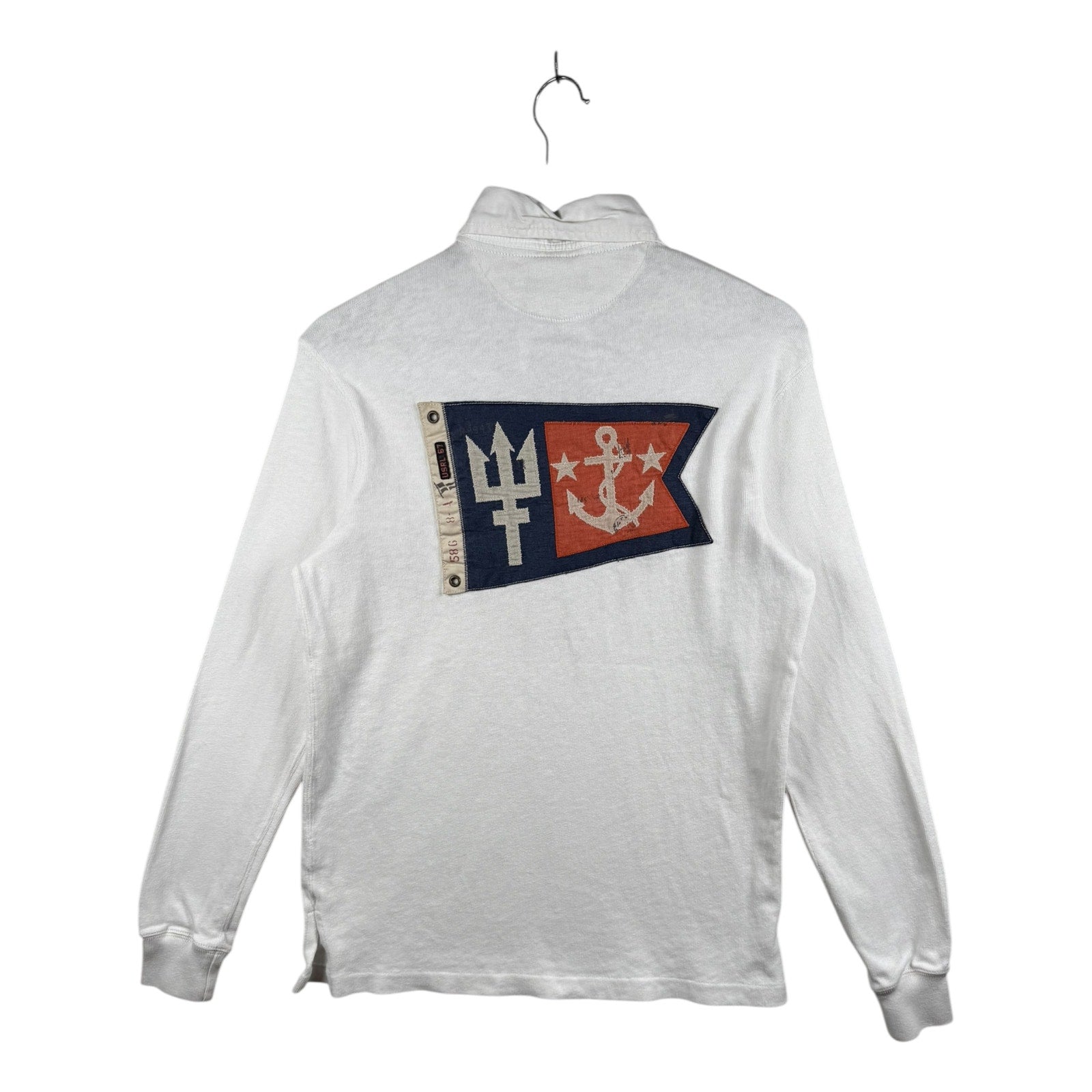 Vintage Polo Ralph Lauren US Rescue Patrol Recon Long Sleeve Polo