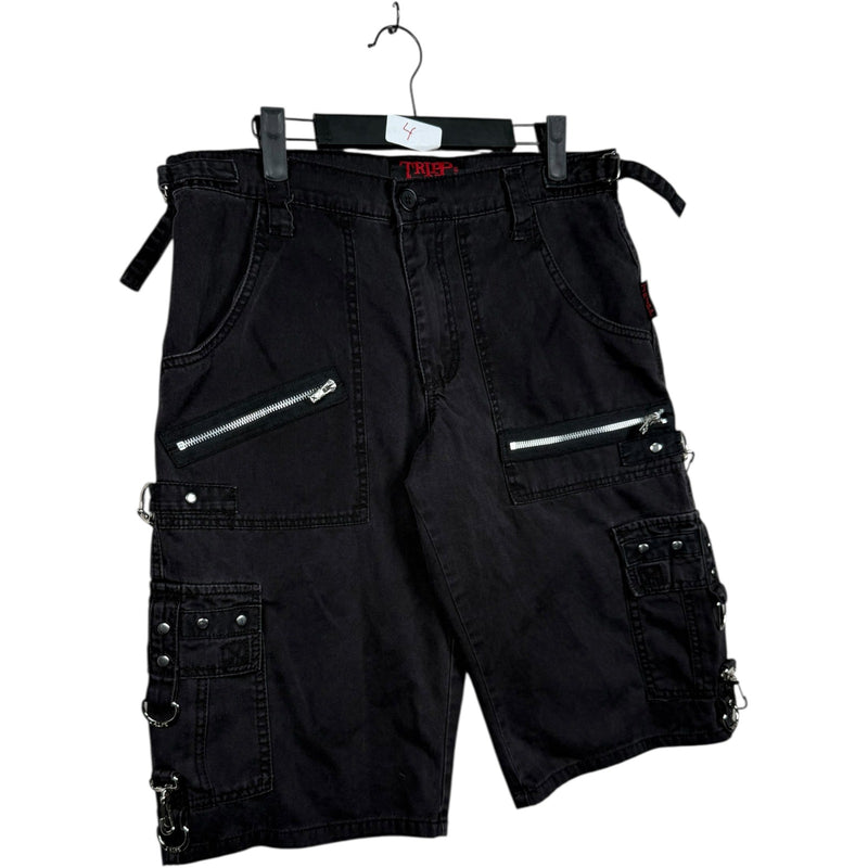 Vintage Tripp NYC Industrial Grunge Cargo Shorts 30