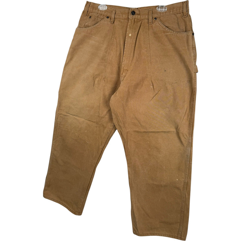 Vintage Dickies Carpenter Duck Canvas Work Pants 37