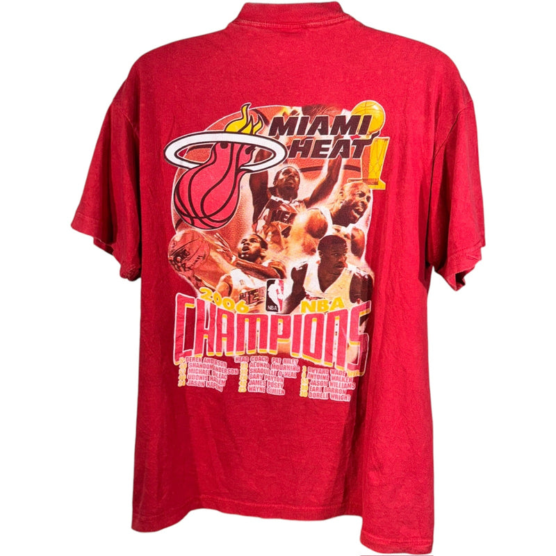 Vintage Miami Heat Finals Champions NBA Tee 2006