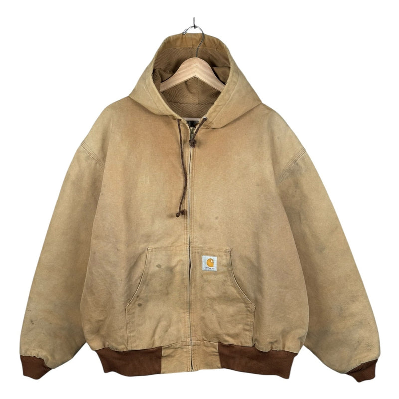 Vintage Carhartt Thermal Lined Full Zip Hoodie