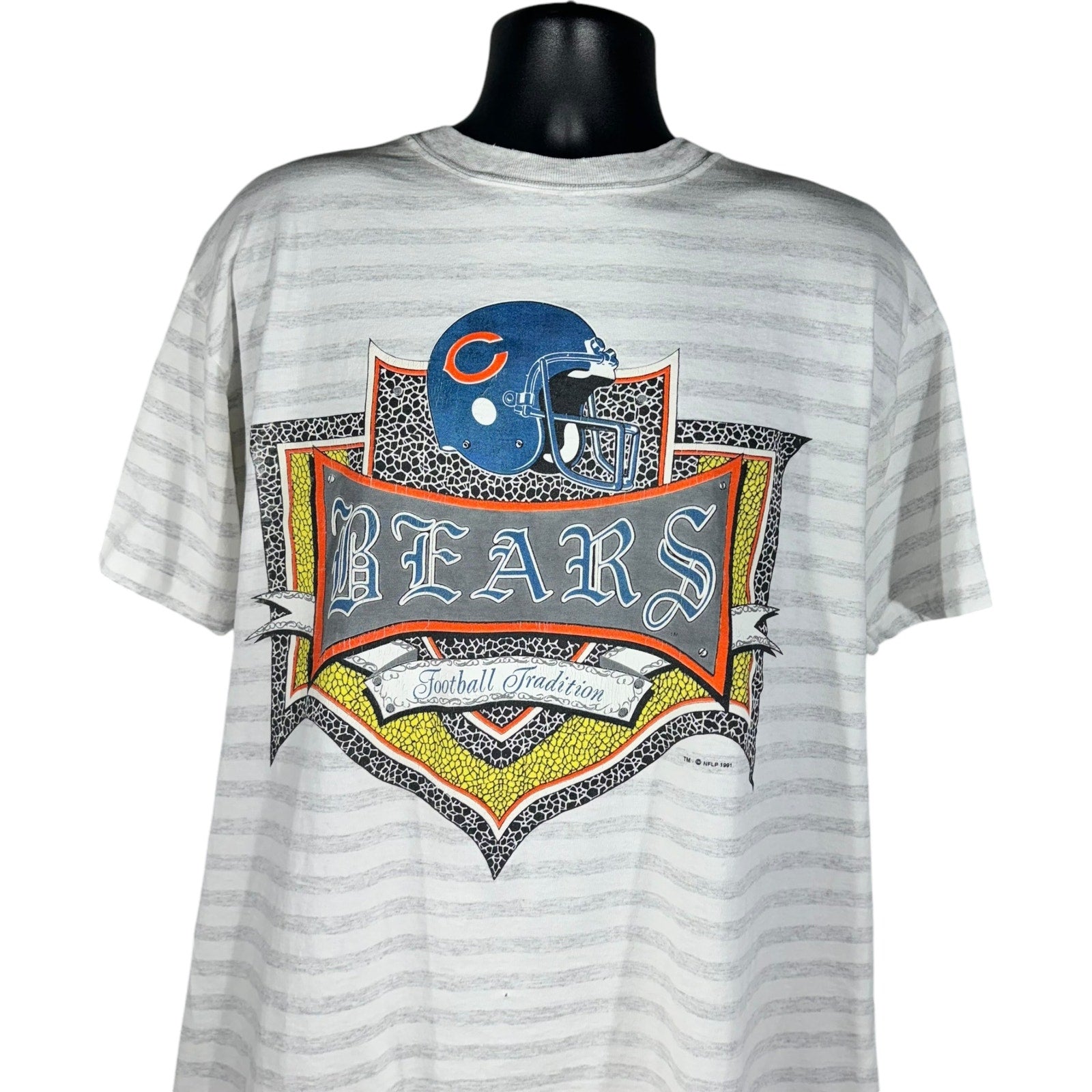 Vintage Chicago Bears Striped Tee