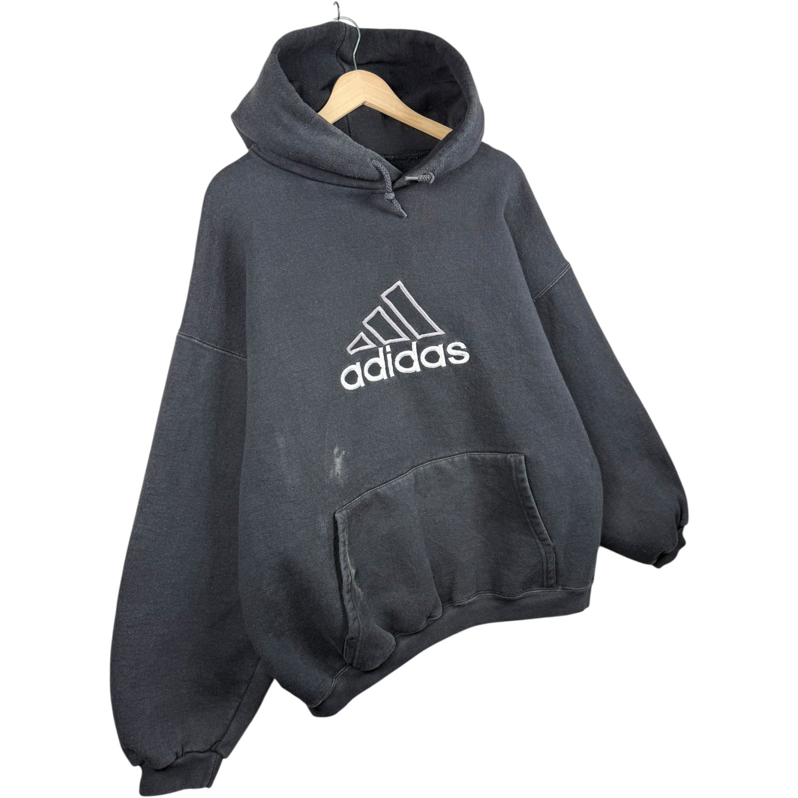 Vintage Adidas Trefoil Logo Pullover Hoodie