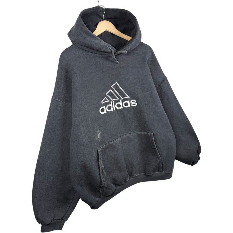 Vintage Adidas Trefoil Logo Pullover Hoodie