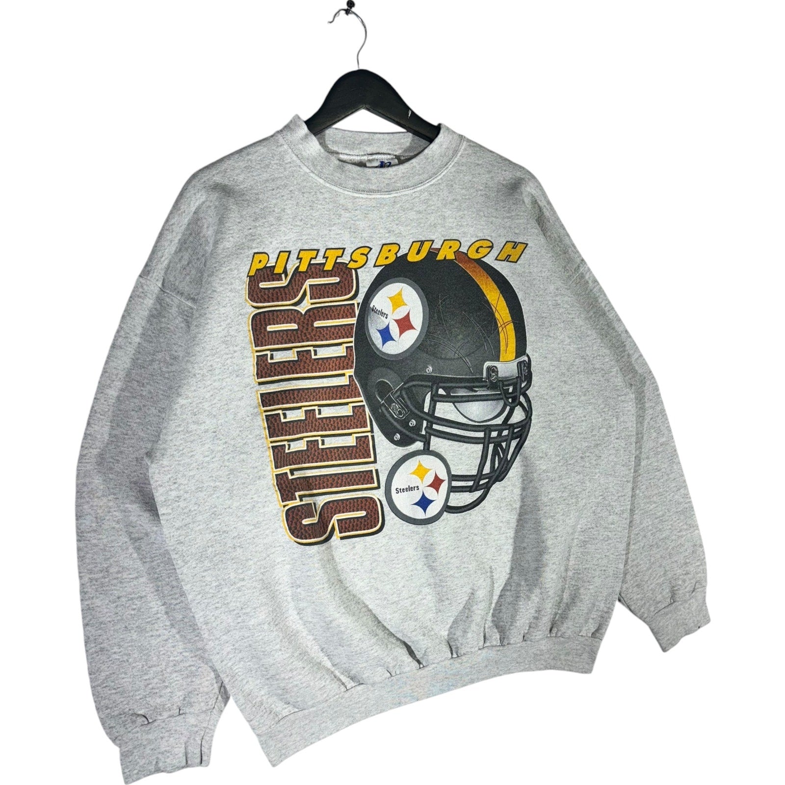 Vintage Logo Athletic Pittsburgh Steelers NFL Crewneck 90s