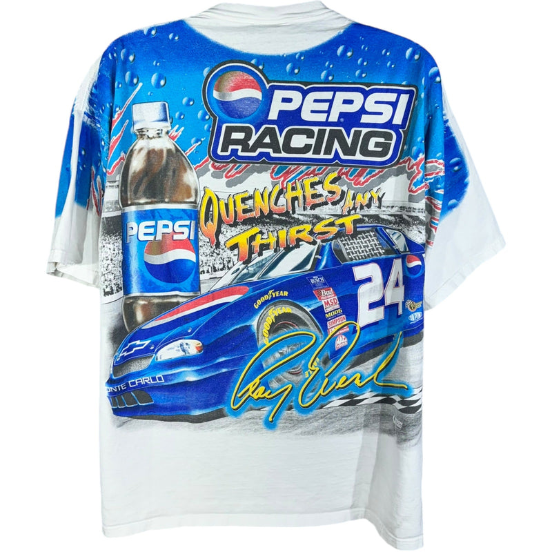 Vintage Pepsi Racing NASCAR AOP Tee