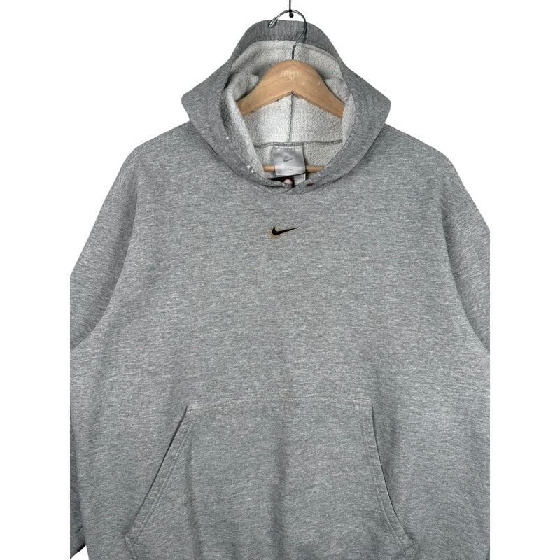 Vintage Nike Mid Embroidered Swoosh Pullover Hoodie