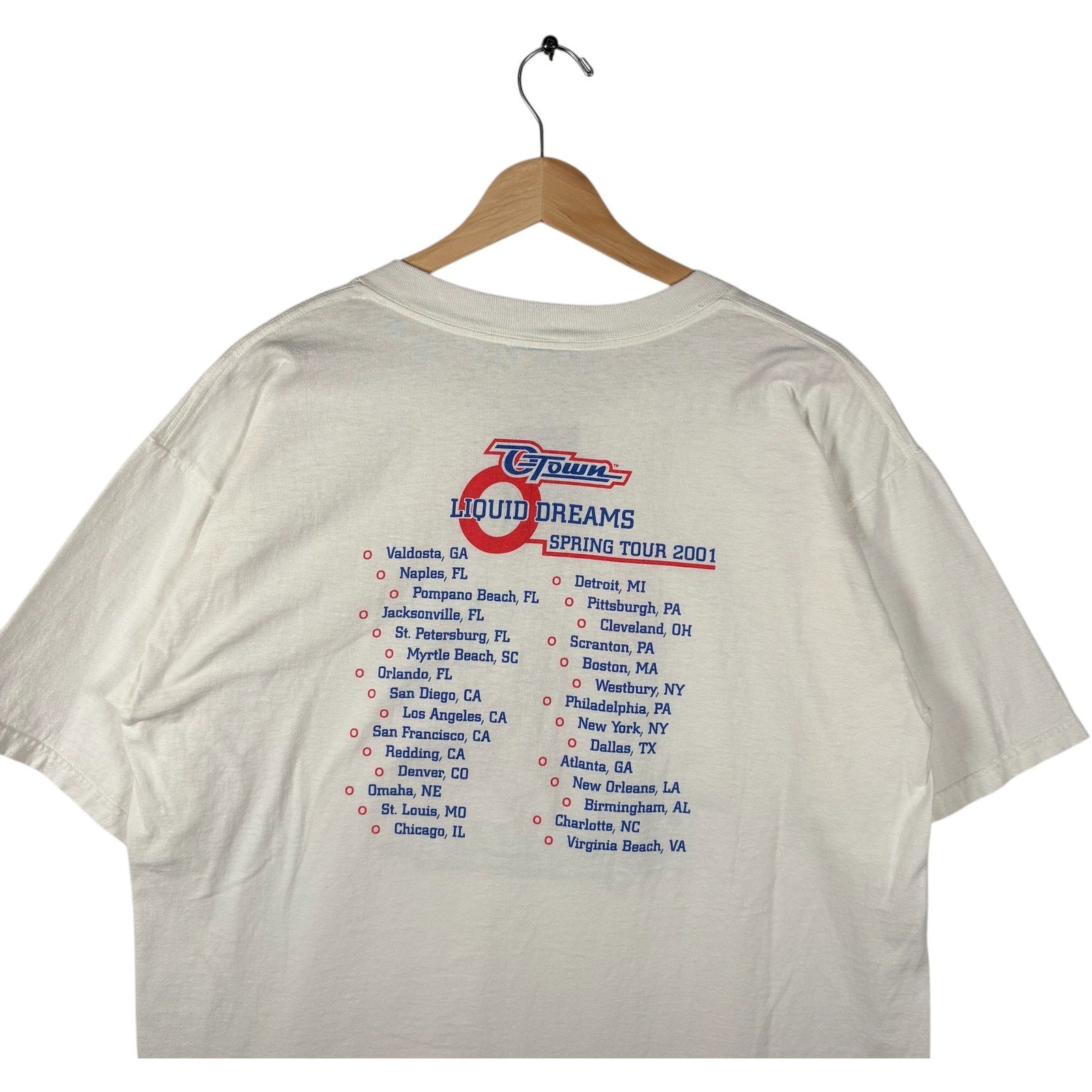 Vintage O-Town Liquid Dreams Tour Tee 2001