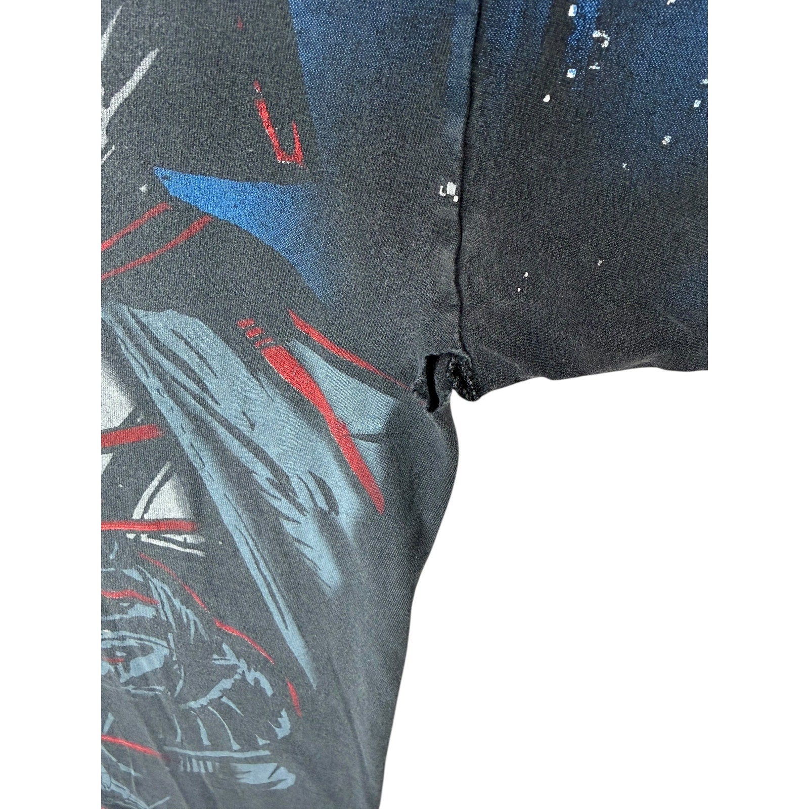 Vintage Star Wars Darth Vader Death Star T-Shirt