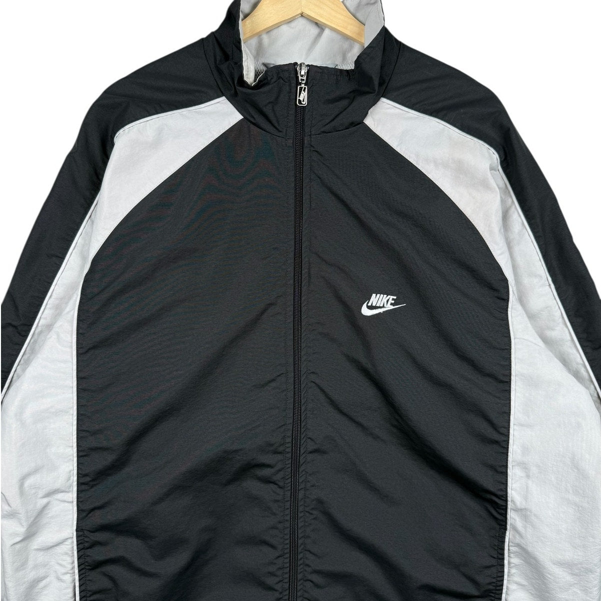 Vintage Nike Swoosh Track Windbreaker