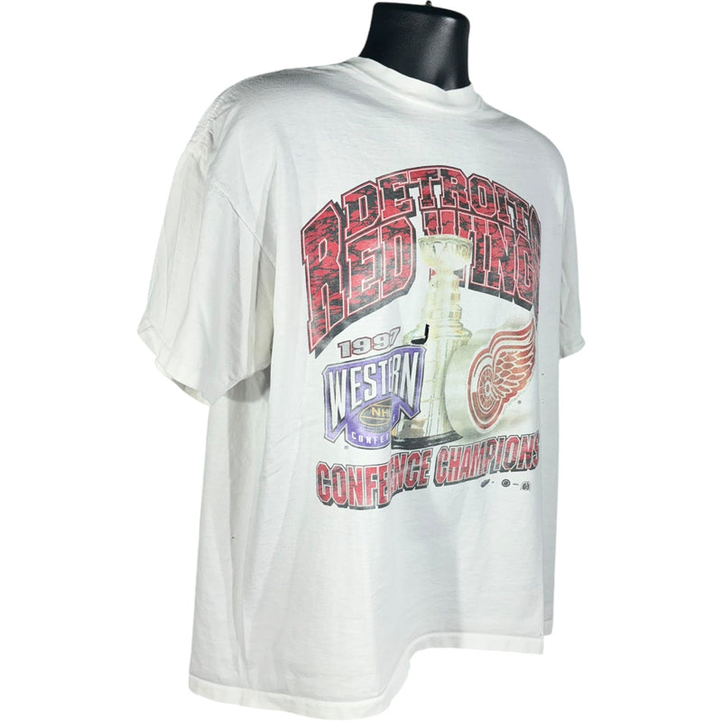 Vintage Detroit Red Wings Eastern Conference Champs Tee 1997