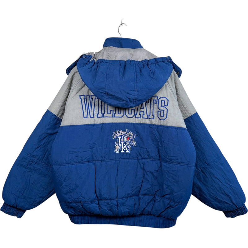 Vintage University Of Kentucky Wildcats Puffer Jacket