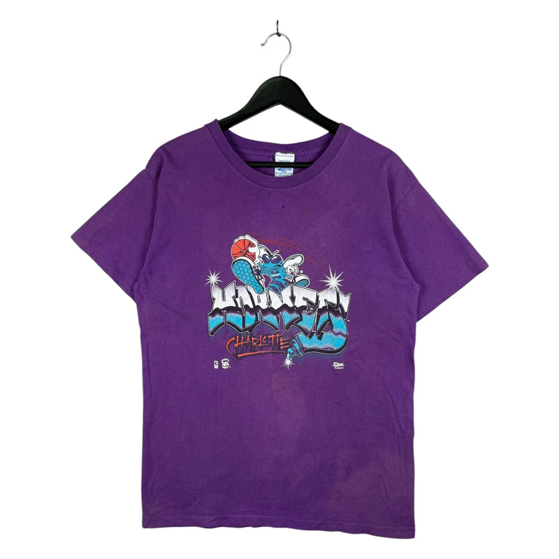 Vintage Youth Charlotte Hornets NBA Graphic T-Shirt