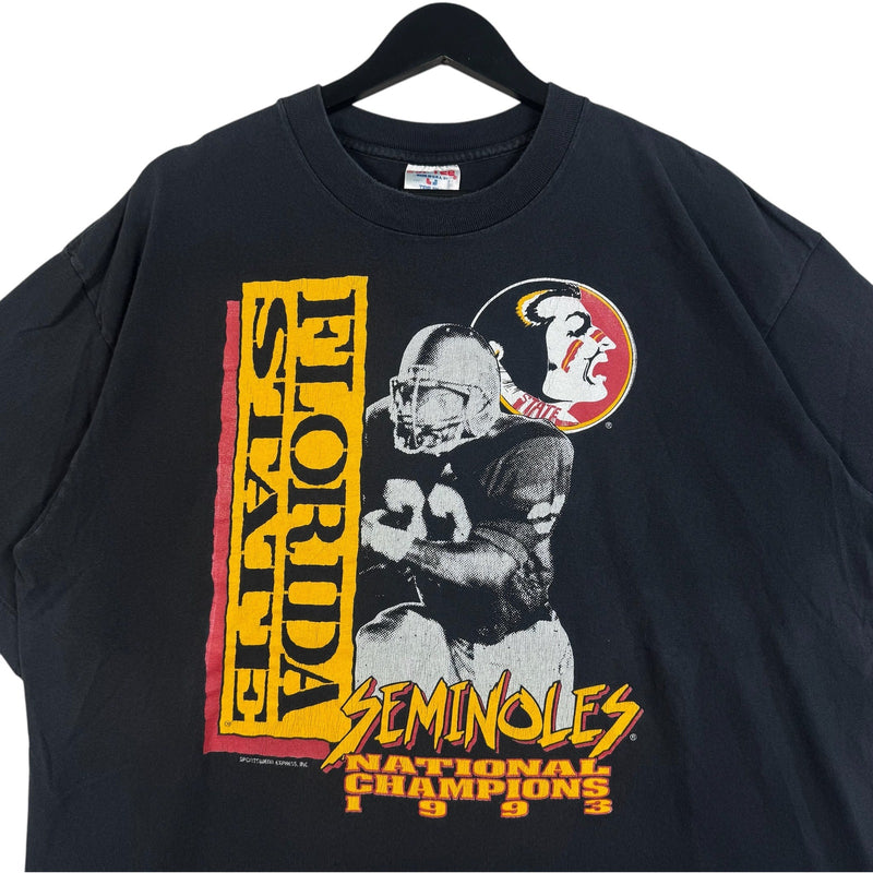Vintage Florida State Seminoles Player Spellout Tee