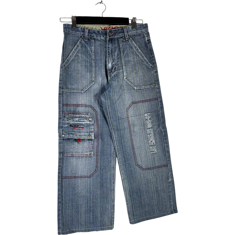Vintage Y2K Viper Wide Leg Denim Jeans