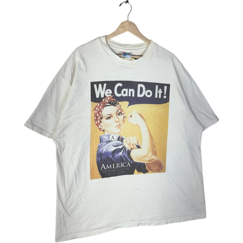 Vintage "We Can Do It!" Rosie The Riveter Tee 1995